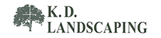 K.D. Landscaping Logo