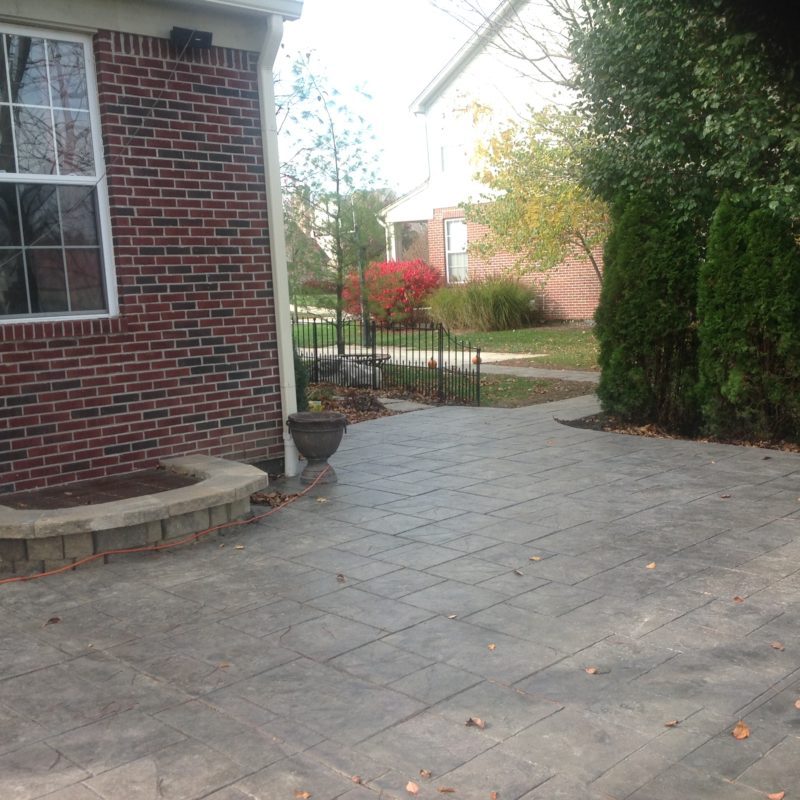 Stamped Concrete Patios Westfield, IN | K.D. Landscaping